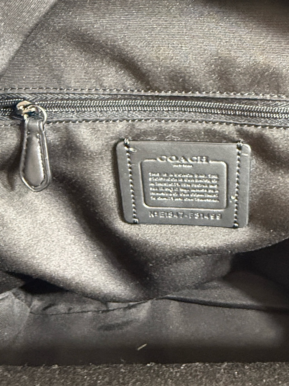 Coach Charlie Graffiti Backpack in Signature Canvas - Picture 11 of 12